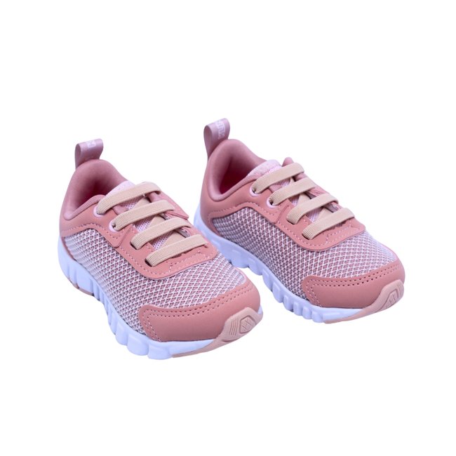 Tênis Infantil Feminino Jump Mini Esportivo em Elástico Klin